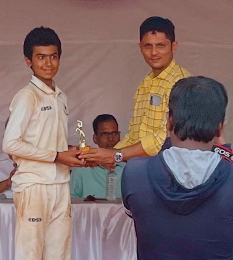 Cricketer Mann Bhanushali