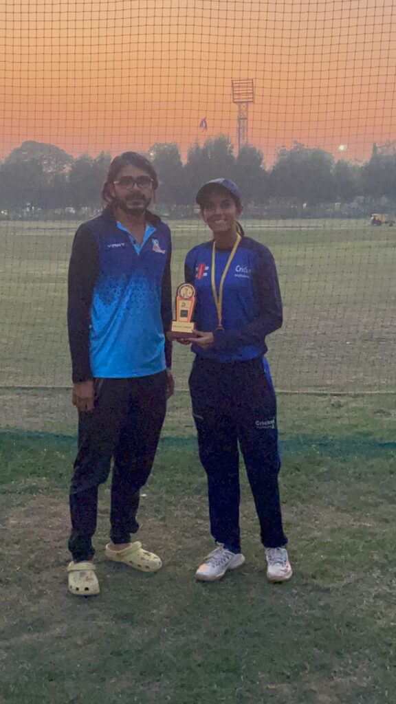 Best Female Cricketer - Vaibhavi Raja