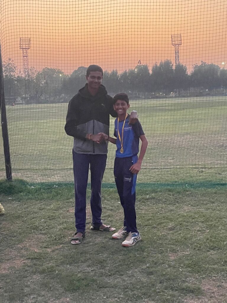 U14 Best Batsman Aayush Ambekar