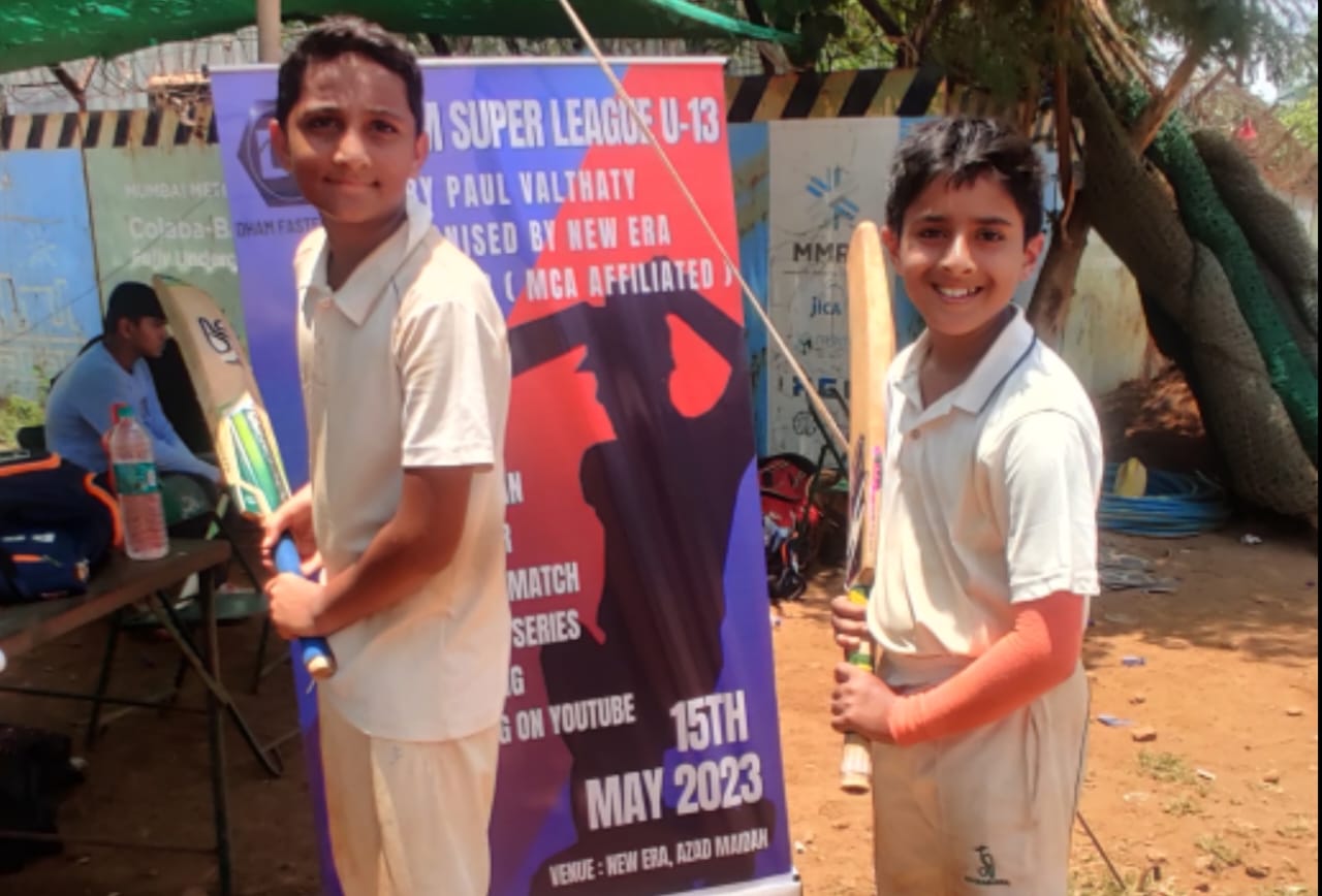 Shaan Doshi and Ahaan from Homeground Cricket Academy