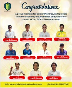 Cricket Mantras Academy