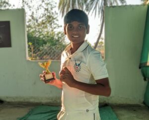 alekh singh from DY Cricket Academy