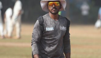 prasahnt bhoir cricketer at Achievers Cricket Academy