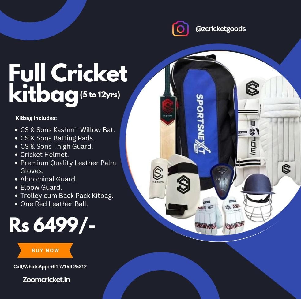 complete cricket kitbag