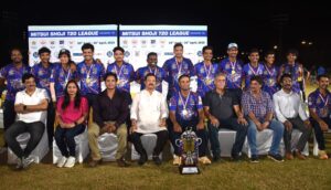 mumbai police city riders champions of mitsui shoji t20 tournament