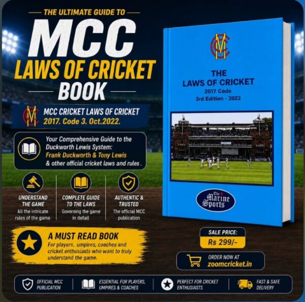 mcc laws of cricket book
