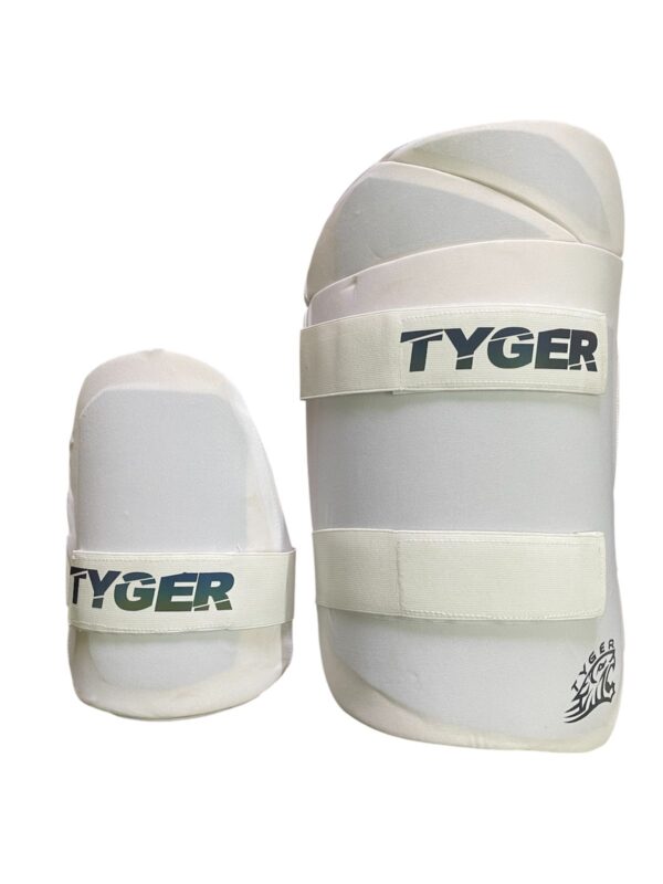 azure cricket thigh pads