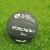 SAS Rubber Medicine Balls Smooth and Tread Textured Grip Dead Weight Balls for Cardio and Core Workouts, Cross/Strength Training (Size: 1 KG)