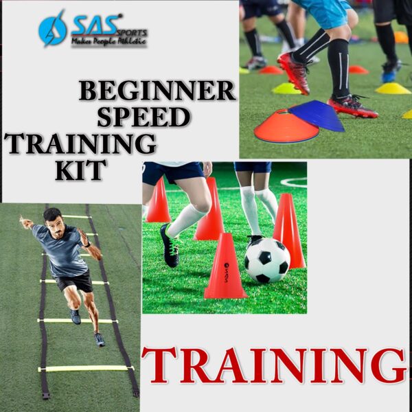 SAS SPORTS Agility Beginner Speed Training Kit for Football, Cricket, Exercise, Kids Activity, Sports Games
