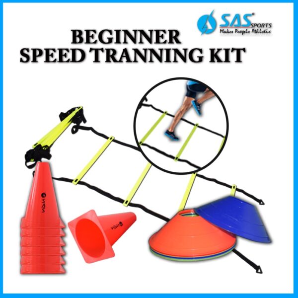 SAS SPORTS Agility Beginner Speed Training Kit for Football, Cricket, Exercise, Kids Activity, Sports Games