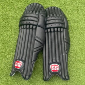 ss black colour cricket batting pads