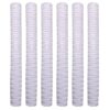 white rubber cricket bat grip