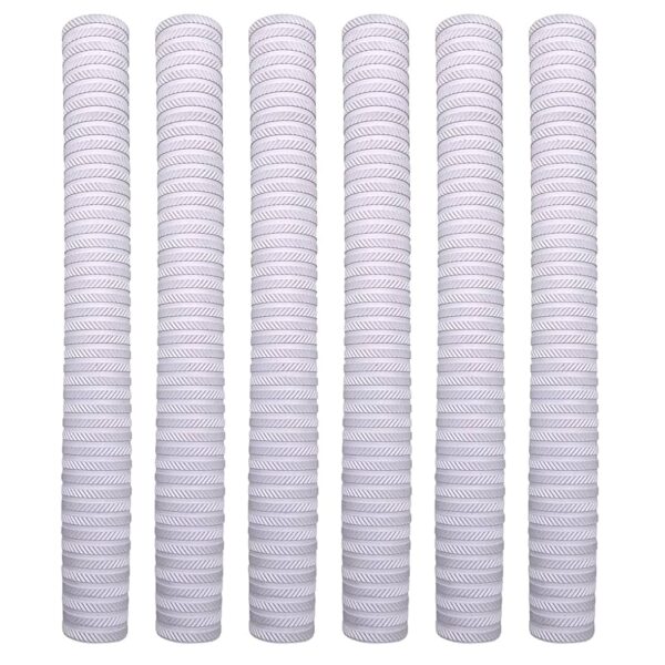 white rubber cricket bat grip