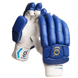 test edition blue cricket batting gloves
