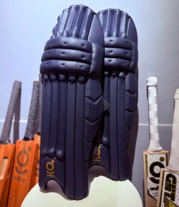 test blue batting pads