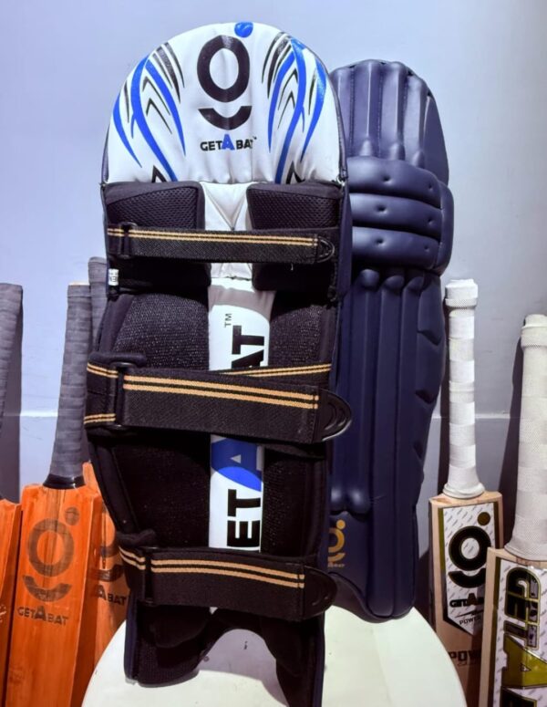 test blue batting pads