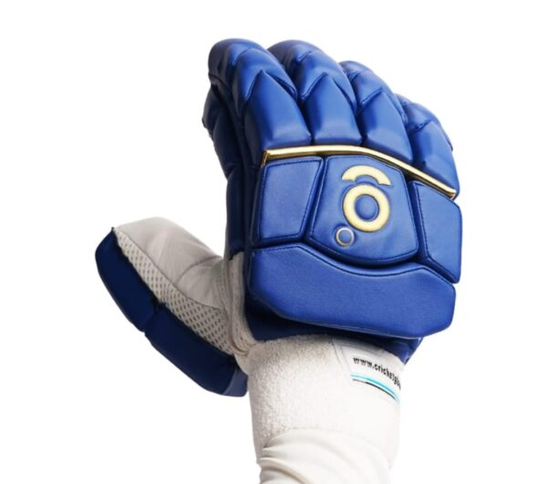 gab dominance blue cricket batting gloves