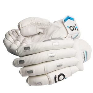 gab white cricket batting gloves