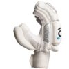 gab white cricket batting gloves