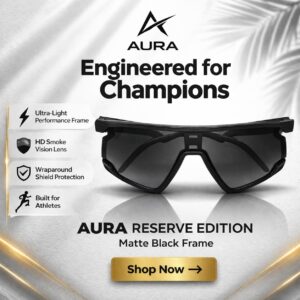 aura reserve edition sports sunglasses for men