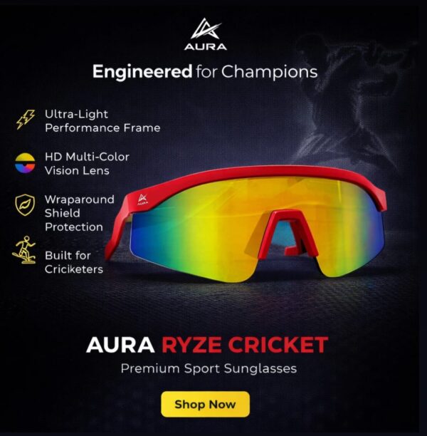 AURA RYZE SPORTS SUNGLASSES FOR MEN