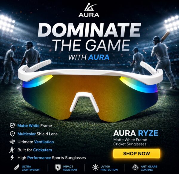 aura ryze cricket sunglasses