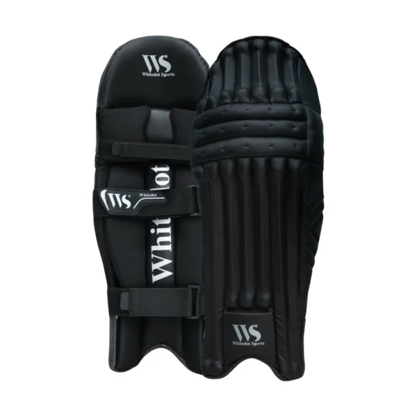 black cricket batting pads
