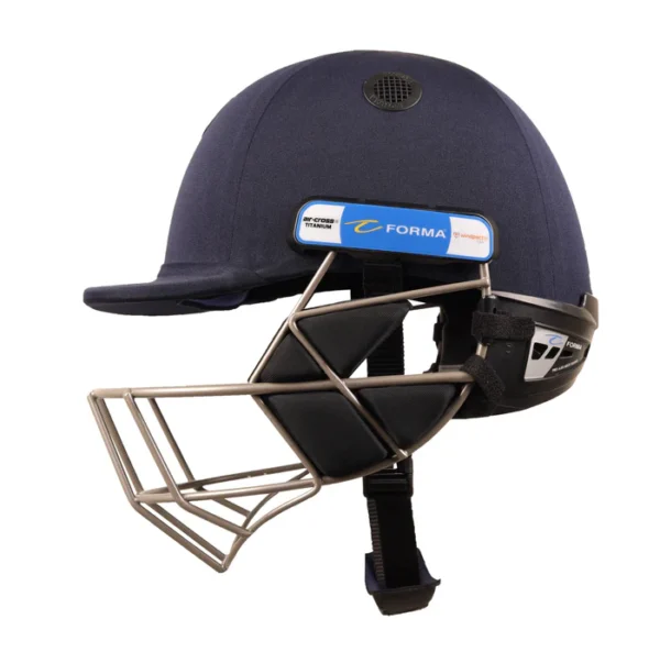FORMA AIR CROSS PRO MAXX TNM cricket helmet Pre-fitted Faceguard Impact-Reducing Foam for Enhanced Safety and Comfort