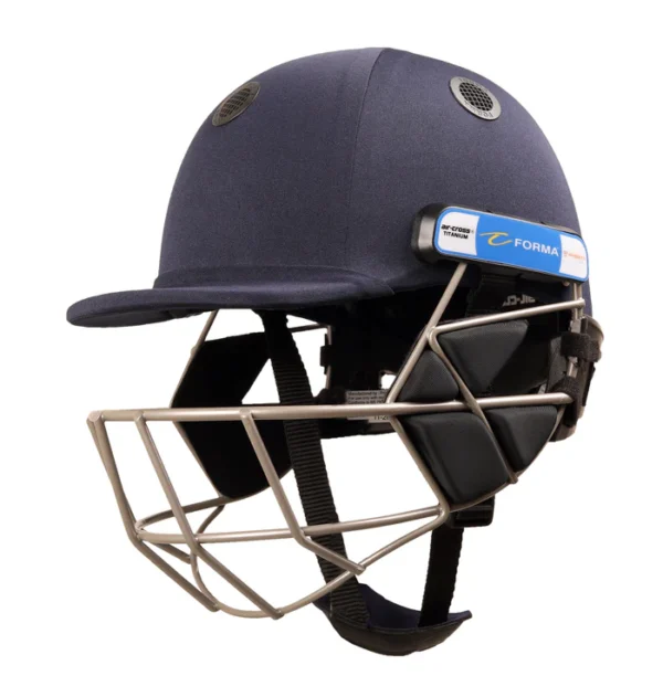 FORMA AIR CROSS PRO MAXX TNM cricket helmet Pre-fitted Faceguard Impact-Reducing Foam for Enhanced Safety and Comfort