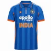 NEXT PRINT Customised India Blue Cricket Zipper Jersey - Personalize Your Jersey Men & Women.