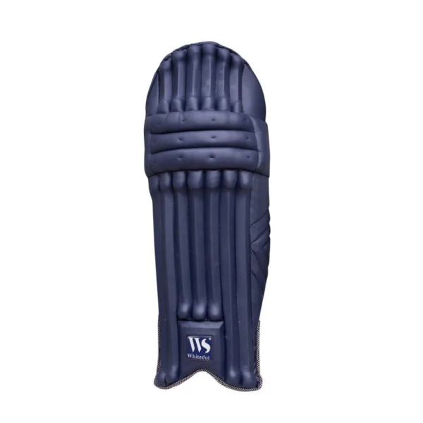 whitedot navy blue cricket batting pads