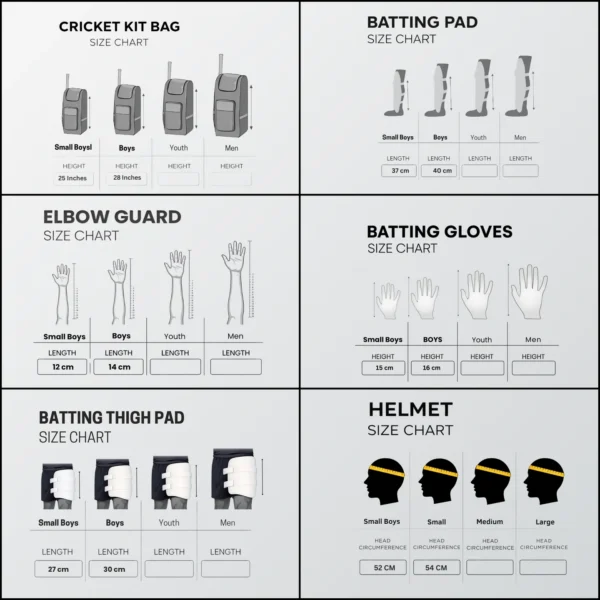 NOVA SM Rise Cricket Full Kit