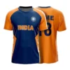 orange india world cup jersey