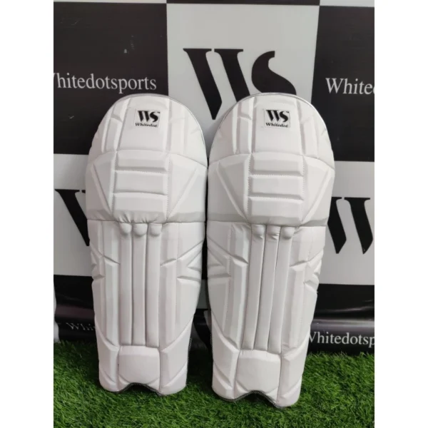 whitedot cricket batting pads