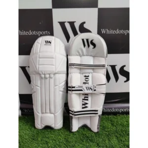 whitedot cricket batting pads