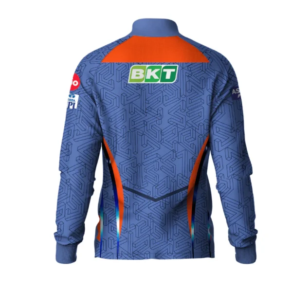 ipl lucknow supergiants zipper jacket