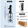 Freebowler Superthrower Automated Pro FS2 PRO PLUS Arm Simulated Portable Cricket Bowling Machine Auto Feeder Speed Control Line Length Adjustable Battery Backup