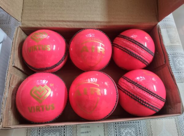 virtus pink leather balls