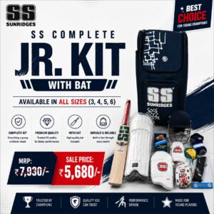 ss complete cricket kit with bat