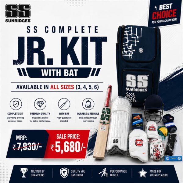 ss complete cricket kit with bat