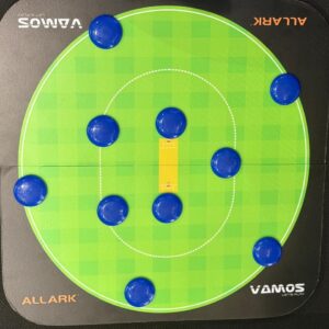 cricket field magnetic board